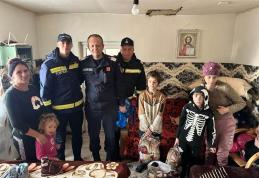 Pompierii din Dorohoi – din nou mesageri ai speranței în prag de sărbători