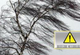 Atenție! Cod galben de vânt pentru județul Botoșani