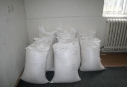 Zahăr cu aromă de evaziune, confiscat la Mihăileni