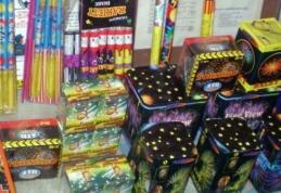 Peste 4 tone de articole pirotehnice, indisponibilizate de polițiștii botoșăneni