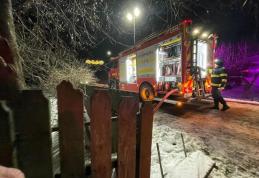 Incendiu violent produs în Vorniceni din cauza unui coș de fum neprotejat termic
