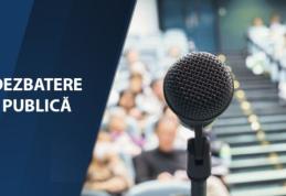 Primăria Dorohoi: Anunț privind organizarea unei întâlniri pentru dezbatere publică