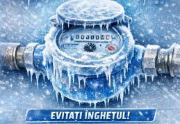 Recomandări Nova Apaserv pentru prevenirea de îngheț al contoarelor de apă și al instalațiilor aferente branșamentelor