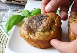 Brioșe cu dovlecel în friteuza cu aer