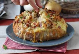 Pâine arici umplută