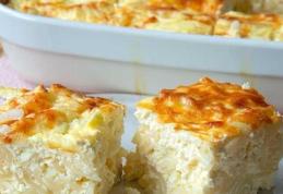 Budincă de paste cu iaurt