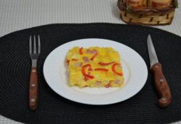 Conopidă cu ardei și cașcaval