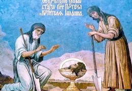 SINAXAR – 24 Februarie – Întâia şi a doua aflare a capului Sf. Proroc Ioan Botezătorul