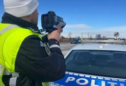 Cinci permise de conducere reținute într-o acțiune a polițiștilor rutieri pentru prevenirea accidentelor rutiere