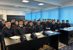 Viitori ofițeri de poliție, în practică la Botoșani