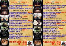 Vezi ce filme vor rula la Cinema „MELODIA” Dorohoi, în perioada 13 februarie – 1 martie – FOTO