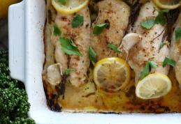 Pui cu lămâie la cuptor