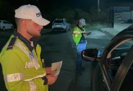Acțiune amplă a polițiștilor! Peste 200 de amenzi aplicate, 8 permise reținute și o mașină indisponibilizată