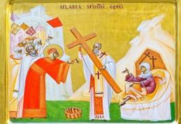 SINAXAR – 6 Martie – Aflarea Sfintei Cruci; Sfinţii 42 de Mucenici din Amoreea