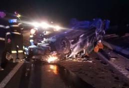 Șofer ajuns la spital după ce s-a răsturnat cu mașina la Zăicești