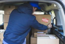 Dorohoian reținut după ce a furat mai multe colete din interiorul unei mașini de curierat