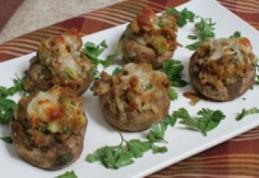 Ciuperci umplute – rețetă de post