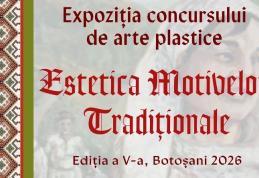 Expoziția concursului de arte plastice „Estetica motivelor tradiționale”, ediția a V-a