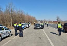 Acțiune a polițiștilor botoșăneni pe drumul european DE 58 pentru prevenirea accidentelor rutiere