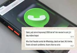 Atenție la metoda de înșelăciune prin compromiterea contului de whatsapp 