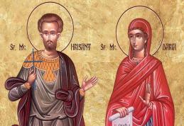 SINAXAR – 19 Martie – Sfinţii Mucenici Hrisant şi Daria, Claudiu şi Ilaria