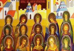 SINAXAR – 20 Martie – Sfinţii Cuvioşi Mucenici din Mănăstirea Sfântul Sava cel Sfinţit