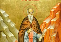 SINAXAR – 30 Martie – Sf. Cuv. Ioan Scărarul