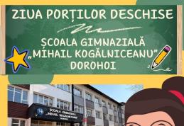 Primii pași spre cunoaștere pentru viitorii școlari: Ziua Porților Deschise la Școala Gimnazială „Mihail Kogălniceanu” Dorohoi
