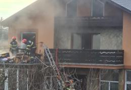 Incendiu izbucnit într-o casă din Strahova, comuna Șendriceni
