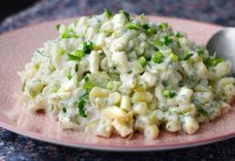 Salată de fasole păstăi cu dovlecei