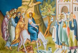SINAXAR – 5 Aprilie – Intrarea Domnului în Ierusalim (Dezlegare la peşte)