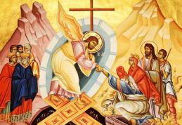 SINAXAR – 12 Aprilie – Învierea Domnului nostru Iisus Hristos (Sfintele Paşti)