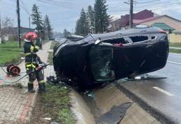 Două persoane rănite în urma unui accident rutier produs la Frumușica