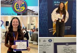 Ioana Amelia Marișcu strălucește la etapa națională a Olimpiadei de Matematică: Mențiune, Medalie de Argint și calificare la baraj