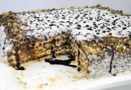 Tort de biscuiți cu ciocolată
