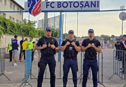 Măsuri de ordine publică pentru meciul de fotbal dintre FC Botoșani și Metaloglobus