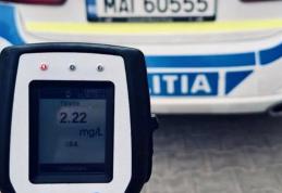 Pericol public! Biciclist, prins circulând rupt de beat pe Bulevardul Victoriei din Dorohoi