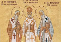 SINAXAR – 24 Aprilie – Sfinţii Ierarhi Ilie Iorest, Simion Ştefan şi Sava Brancovici