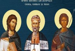 SINAXAR – 26 Aprilie – Sfinţii Mucenici Chiril, Chindeu şi Tasie din Axiopolis (Cernavodă)