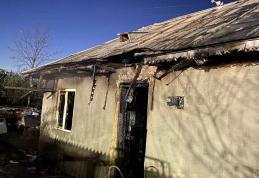 Casă din Frumușica cuprinsă de flăcări din cauza unui scurtcircuit