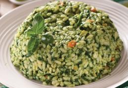 Risotto cu spanac și lămâie