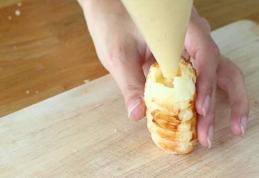 Cannoli cu cremă de vanilie