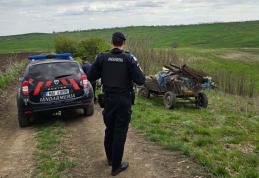 Amendă usturătoare pentru un bărbat care a aruncat gunoi la marginea comunei Vorniceni