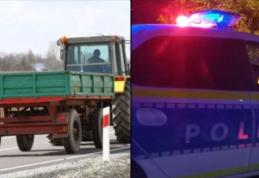 Tractorist din Dorohoi, cu dosar penal. Circula cu o remorcă neînmatriculată