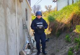 Proiectil descoperit într-o gospodărie din Botoșani