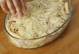 Penne gratinate