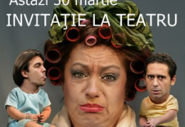 Invitaţie la teatru: „Mă mut la mama!”