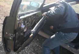 Portiere dublate cu ţigări de contrabandă