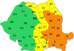 Atenție! Avertizare meteorologică de ploi abundente