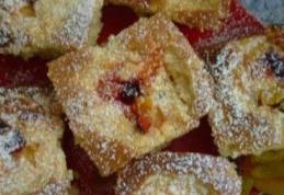 Prajitura cu branza de vaci si fructe